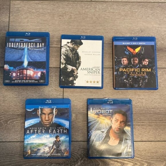 Lot of 4 Blue Ray DVD’s Sci-fi/Action - Picture 1 of 6